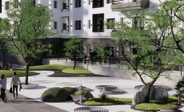 Tirane, shitet apartament 1+1 Kati 3, 67 m² 56.600 € (KAMEZ)