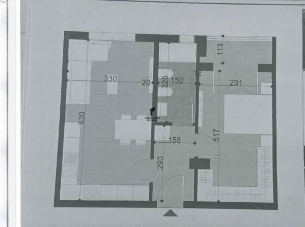 Tirane, shitet apartament 1+1 Kati 3, 67 m² 56.600 € (KAMEZ)
