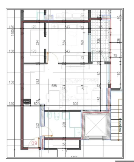 Tirane, shes apartament 2+1 Kati 0, 74 m² 75.000 € (Rruga Azem Hajdari)