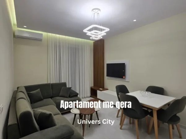 Tirane, jepet me qera apartament 1+1 Kati 5, 60 m² 400 € (Univers City)