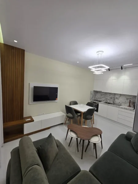 Tirane, jepet me qera apartament 1+1+Ballkon Kati 5, 59 m² 400 € 