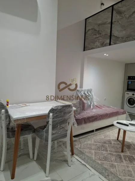 Tirane, jepet me qera apartament duplex 1+1 Kati 0, 35 m² 400 € (astir)