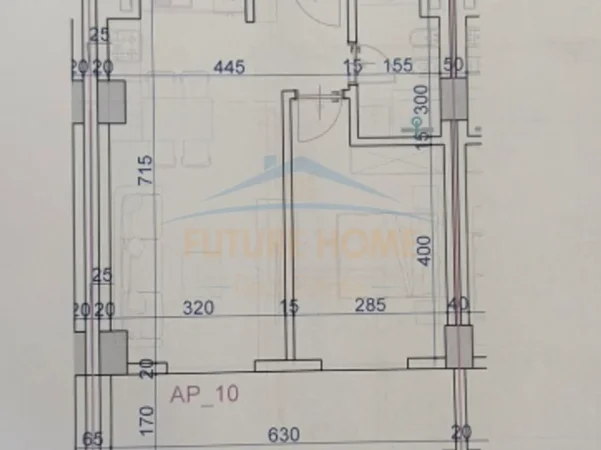 SHITET APARTAMENT 1+1 , BONITA 2 , RRUGA VIENA, GOLEM