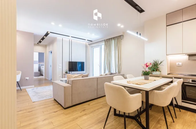 Shitet MAGIC ✨️ 2+1+2wc & 1 Ballkon (📍Stacioni Trenit - Residenca Siri )P.2023, Luxury, 102.5m² Mbi 35K Investim 275,000€ 💥
