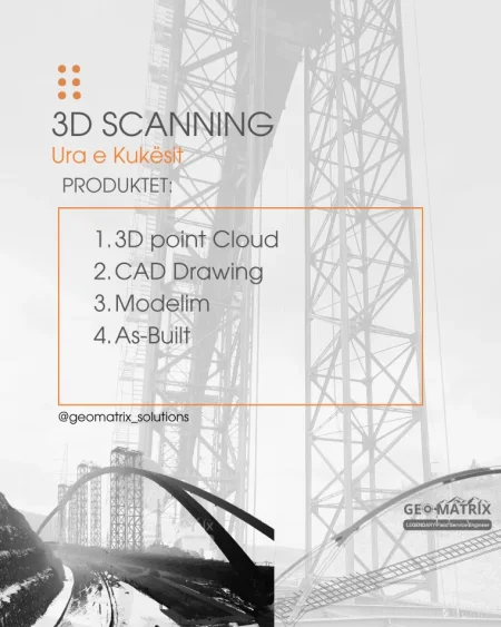 Tirane, PROJEKT| 3D Laser Scanner -Ura e Kukesit