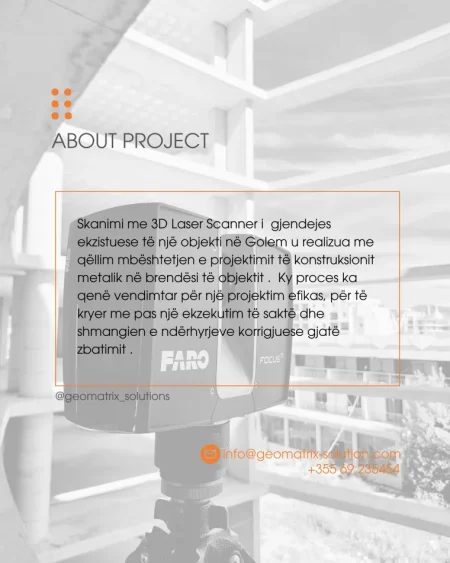 Tirane, PROJEKT| 3D Laser Scanner -Durres, Golem