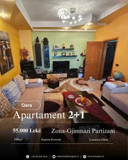 Tirane, jap me qera 2+1 , 100 m² 550 € 