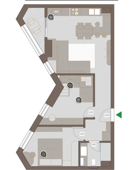 Tirane, shitet apartament 2+1 , 89 m² 157.000 € 