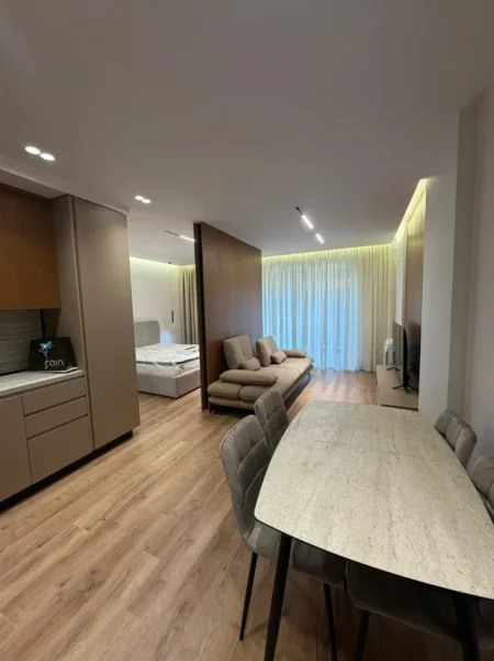 Tirane, jepet me qera garsonier 1+1 Kati 3, 57 m² 500 € (fushe aviacionit)