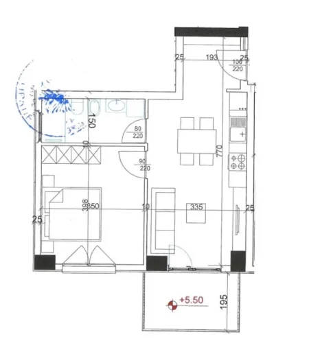 Tirane, jepet me qera zyre Kati 1, 64 m² 520 € (Rruga Dritan Hoxha)