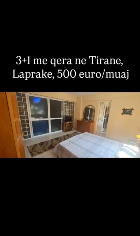 Tirane, jepet me qera apartament 3+1 Kati 2, 120 m² 500 € 