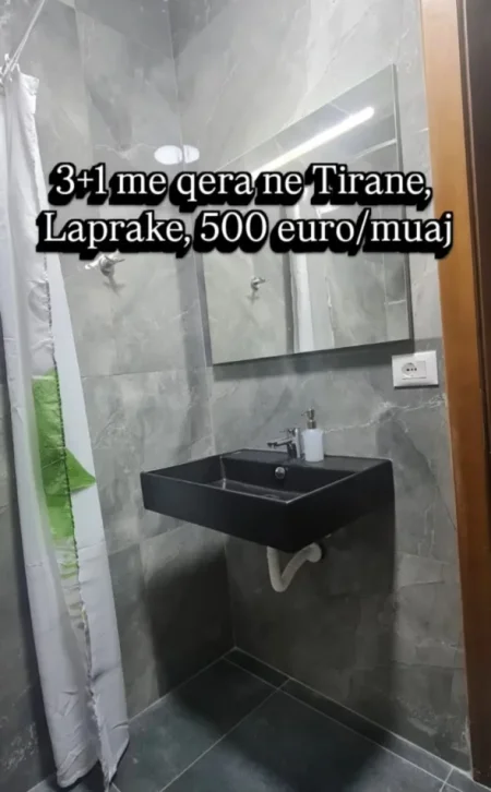 Tirane, jepet me qera apartament 3+1 Kati 2, 120 m² 500 € 