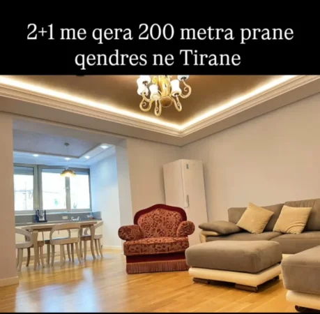 Tirane, jepet me qera apartament 2+1 , 1.000 €