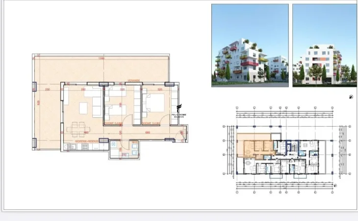 Tirane, shitet apartament 2+1 Kati 5, 74 m² 175.000 € (ASTIR)