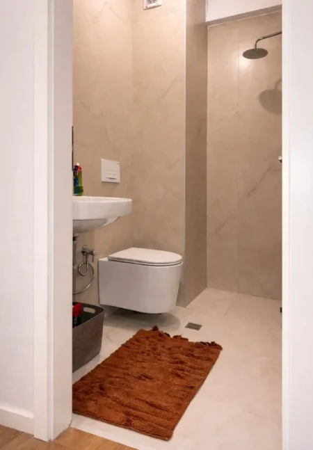 Tirane, jepet me qera apartament 1+1 Kati 6, 50 m² 420 € (Ali Demi)
