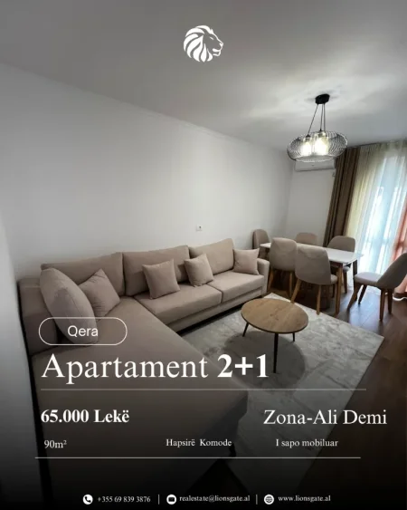 Tirane, jap me qera 2+1 , 90 m² 650 € 