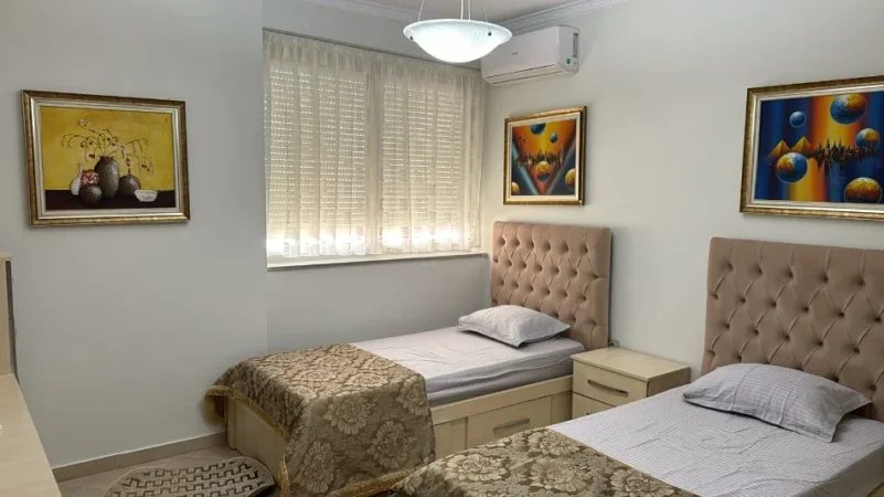 Me Qera : 2+1 Don Bosko (Supermarket Viva) - S.90m² - Kt.5 || I Investuar se Fundmi ✨* 60,000 Leke/Muaj