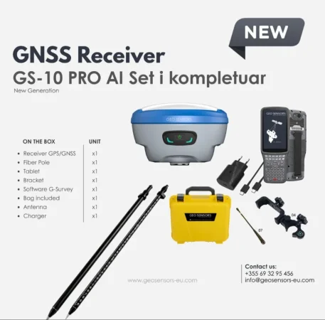 Shqiperi, ofroj GS-10 Pro AI GNSS
