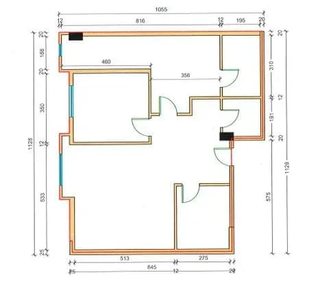 Tirane, shes apartament 3+1+Ballkon Kati 2, 120 m² 363.000 € (Rruga Medar Shtylla)