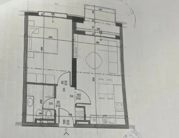 Tirane, shitet apartament 1+1 Kati 7, 64 m² 86.000 € (ISH FUSHA E AVIACIONIT)
