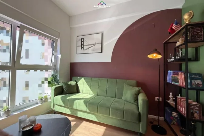 Tirane, jepet me qera apartament 1+1+Ballkon Kati 6, 50 m² 440 € (pasho hysa)