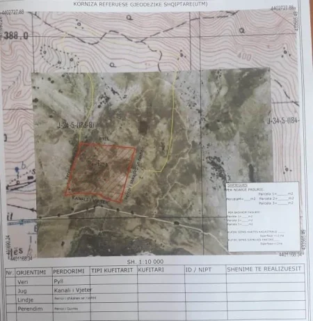 Sarande, shitet toke , 120.000 m² 400.000 € 