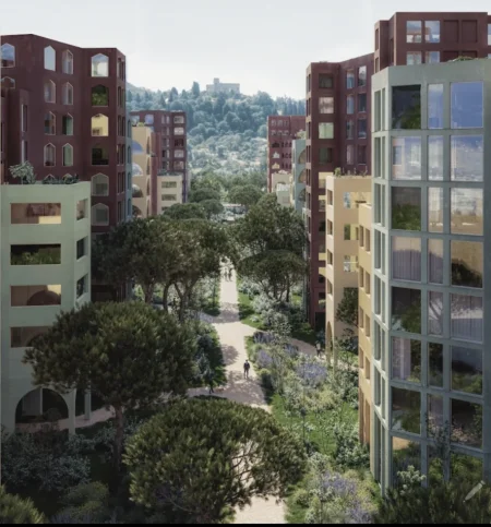 Tirane, shitet apartament 1+1+Aneks+Ballkon Kati 8, 84 m² (River Park Rezidenc)