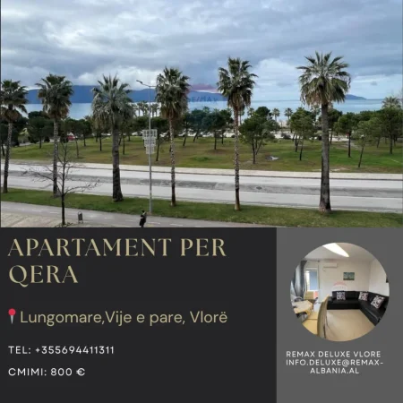 Vlore - Lungomare, shitet apartament+verande | Penthouse 2+1 Kati 3, 120 m² (Lungomare, vije e pare, Vlore)