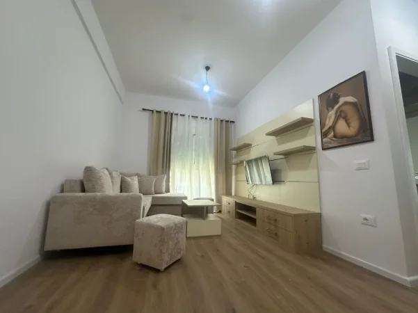Tirane, jepet me qera apartament 1+1 , 450 € (rruga ali demi)