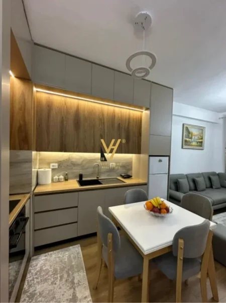 Tirane, jepet me qera apartament 1+1+Ballkon Kati 6, 60 m² 470 € (ALI DEMI, KADIU)