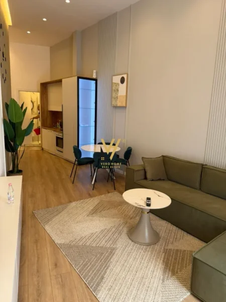Tirane, jepet me qera apartament duplex 1+1+Ballkon Kati 0, 75 m² 520 € (ASTIR)
