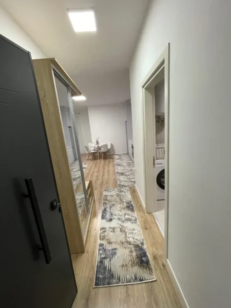 Tirane, jepet me qera apartament 1+1 Kati 6, 72 m² 570 € (Kompleksi Aura, rruga Dritan Hoxha)