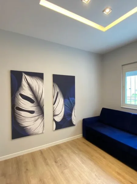 Tirane, jepet me qera apartament 1+1+Ballkon Kati 2, 65 m² 550 € (21 Dhjetori, Ing e Ndertimit)