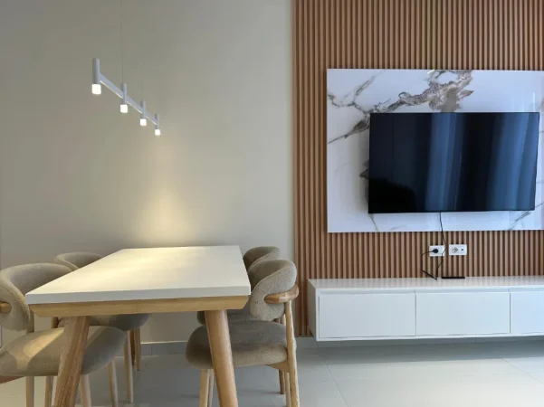 Tirane, jepet me qera apartament 1+1+Ballkon Kati 4, 66 m² 650 € (Jordan misja)