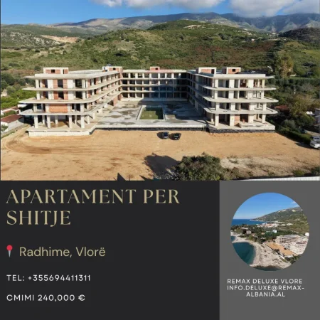 Radhime - Orikum, shitet apartament 1+1 , 68 m² 240.000 € (Radhime, Vlore)