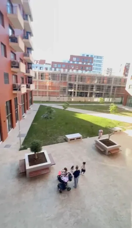Tirane, jepet me qera apartament 1+1+Ballkon Kati 2, 66 m² 500 € (Astir)