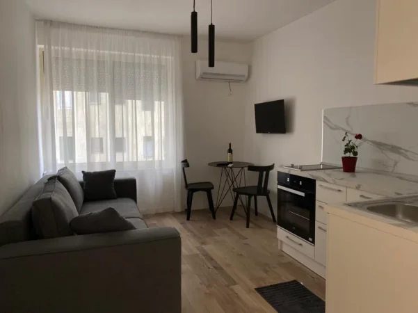 Tirane, jepet me qera apartament 1+1 Kati 4, 60 m² 650 € (Rr. Myslym Shyri)