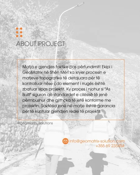 Tirane, ofroj PROJEKT| Matje Topografike -Shën Mëri