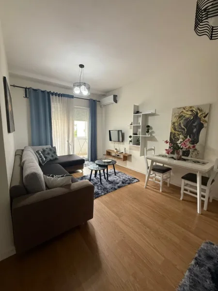 Tirane, jepet me qera apartament 1+1 Kati 5, 70 m² 500 € (Materniteti i Ri ne Brryl)