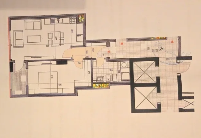 Tirane, jepet me qera zyre Kati 6, 75 m² 700 € 