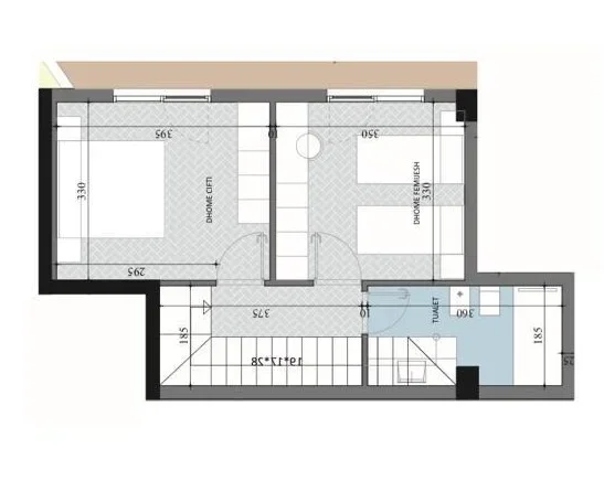 Tirane, shitet apartament duplex Dublex Kati 0, 127 m² 127.230 € (Paskuqan)