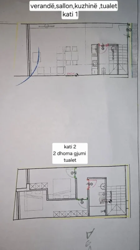 Tirane, shitet ambjent biznesi Kati 2, 125 m² 190.000 € (Dupleks Swan Lake Residence)