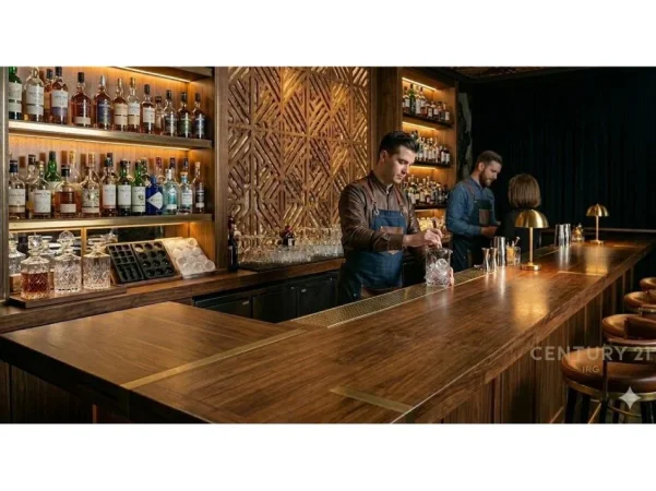 Tirane, shitet bar-kafe Kati 0, 140 m² 