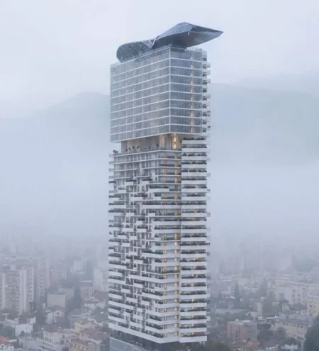 Tirane, shitet 1+1 Kati 21, 101 m² 274.620 € (44 tower)