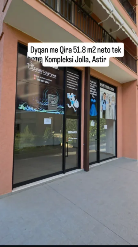 Astir, jepet me qira dyqan Kati 0, 52 m² 650 € Kompleksi Jolla (Bulevardi Kasharit)