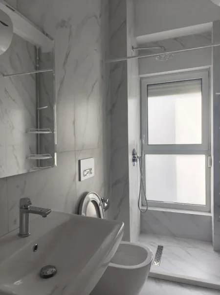 Tirane, jepet me qera apartament 2+1+Ballkon Kati 4, 98 m² 500 € (Ali Demi/Rezidenca Kaimi)