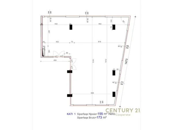 Tirane, shes ambjent biznesi Kati 1, 173 m² 606.000 € (Spring Residence)