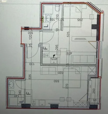 Tirane, shitet apartament 1+1 Kati 4, 74 m² 168.000 € (JORDAN MISJA)