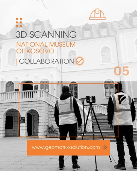 Skanim me 3D Laser Scanner -Muzeu Kombëtar i Kosovës