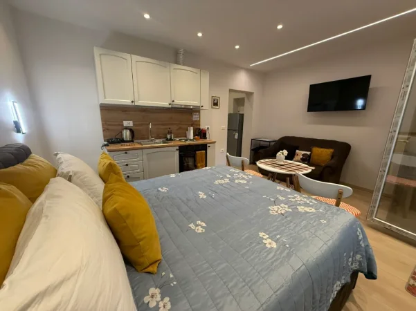 Tirane, jepet me qera garsonier 1+1 Kati 4, 33 m² 500 € (Rruga Myslym Shyri)